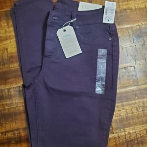 NWT Maurices Dark Purple Jeggins SZ Small